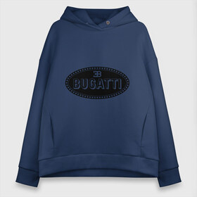 Женское худи Oversize хлопок с принтом Bugatti logo , френч-терри — 70% хлопок, 30% полиэстер. Мягкий теплый начес внутри —100% хлопок | боковые карманы, эластичные манжеты и нижняя кромка, капюшон на магнитной кнопке | bugati | bugatti | автобренды | автолюбителям | бренд | бугати | бугатти | для автовладельцев | для автолюбителей | логотип