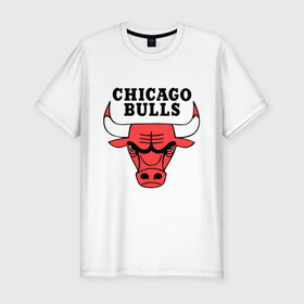Мужская футболка премиум с принтом Chicago bulls logo , 92% хлопок, 8% лайкра | приталенный силуэт, круглый вырез ворота, длина до линии бедра, короткий рукав | chicago bulls | newtop | swag | swag style | toplanding | одежда сваг | сваг | сваг стиль | свег | свог | свэг | чикаго булз