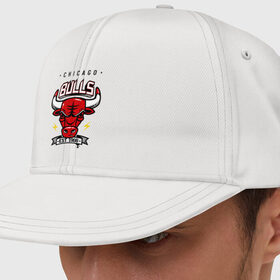 Кепка снепбек с прямым козырьком с принтом Chicago bulls swag , хлопок 100% |  | булс | чикаго