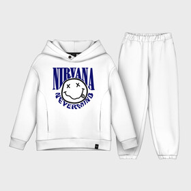 Детский костюм хлопок Oversize с принтом Nevermind Nirvana ,  |  | kurt kobain | nirvana | курт кобейн | музыкальные группы | нирвана | рок группы