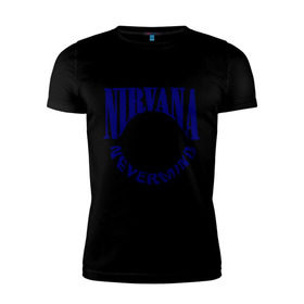 Мужская футболка премиум с принтом Nevermind Nirvana , 92% хлопок, 8% лайкра | приталенный силуэт, круглый вырез ворота, длина до линии бедра, короткий рукав | kurt kobain | nirvana | курт кобейн | музыкальные группы | нирвана | рок группы