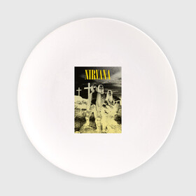 Тарелка с принтом Nirvana Poster , фарфор | диаметр - 210 мм
диаметр для нанесения принта - 120 мм | kurt kobain | nirvana | курт кобейн | музыкальные группы | нирвана | рок группы