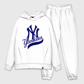 Мужской костюм хлопок OVERSIZE с принтом NY   Yankees ,  |  | new york yankees | swag | нью йорк янкис | сваг | свэг