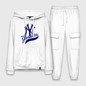 Мужской костюм хлопок с толстовкой с принтом NY   Yankees ,  |  | new york yankees | swag | нью йорк янкис | сваг | свэг