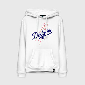 Мужская толстовка хлопок с принтом Los Angeles Dodgers logotype , френч-терри, мягкий теплый начес внутри (100% хлопок) | карман-кенгуру, эластичные манжеты и нижняя кромка, капюшон с подкладом и шнурком | Тематика изображения на принте: baseball | los angeles dodgers | бейсбол | лос анджелес доджерс | спорт