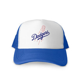 Кепка тракер с сеткой с принтом Los Angeles Dodgers logotype , трикотажное полотно; задняя часть — сетка | длинный козырек, универсальный размер, пластиковая застежка | baseball | los angeles dodgers | бейсбол | лос анджелес доджерс | спорт