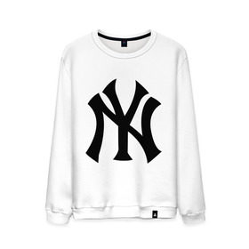 Мужской свитшот хлопок с принтом New York Yankees , 100% хлопок |  | baseball | new york yankees | бейсбол | нью йорк янкиз | спорт | янки