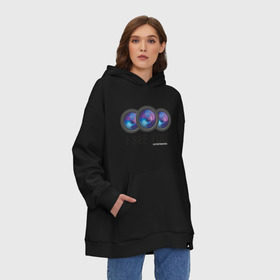 Худи SuperOversize хлопок с принтом I see you , 70% хлопок, 30% полиэстер, мягкий начес внутри | карман-кенгуру, эластичная резинка на манжетах и по нижней кромке, двухслойный капюшон
 | i see you | объектив | фотограф | я тебе вижу