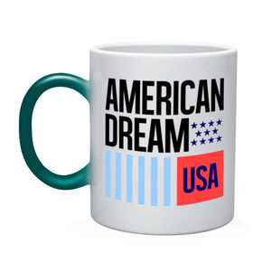 Кружка хамелеон с принтом American Dream , керамика | меняет цвет при нагревании, емкость 330 мл | swag | swag style | usa | америка | американская мечта | одежда сваг | сваг | сваг стиль | свег | свог | свэг | штаты