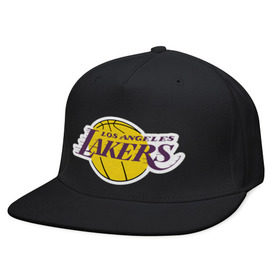 Кепка снепбек с прямым козырьком с принтом LA Lakers , хлопок 100% |  | Тематика изображения на принте: basketball | lakers | media | nba | toplanding | баскетболл | лейкерс | лого баскетбольных клубов | лос анджелес | нба