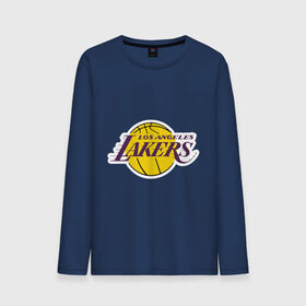 Мужской лонгслив хлопок с принтом LA Lakers , 100% хлопок |  | basketball | lakers | media | nba | toplanding | баскетболл | лейкерс | лого баскетбольных клубов | лос анджелес | нба