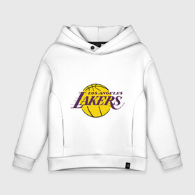 Детское худи Oversize хлопок с принтом LA Lakers , френч-терри — 70% хлопок, 30% полиэстер. Мягкий теплый начес внутри —100% хлопок | боковые карманы, эластичные манжеты и нижняя кромка, капюшон на магнитной кнопке | basketball | lakers | media | nba | toplanding | баскетболл | лейкерс | лого баскетбольных клубов | лос анджелес | нба