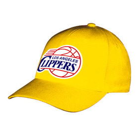 Бейсболка с принтом LA Clippers , 100% хлопок | классический козырек, металлическая застежка-регулятор размера | basketball | nba | баскетболл | лого баскетбольных клубов | лос анджелес | нба