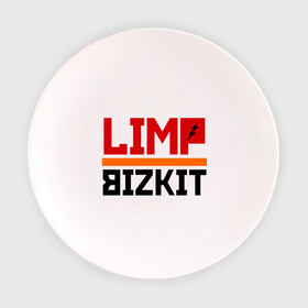 Тарелка с принтом Limp Bizkit (2) , фарфор | диаметр - 210 мм
диаметр для нанесения принта - 120 мм | Тематика изображения на принте: rock | лимп бизкит | рок группа | рок музыка