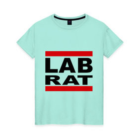 Женская футболка хлопок с принтом Lab Rat , 100% хлопок | прямой крой, круглый вырез горловины, длина до линии бедер, слегка спущенное плечо | banksy | бенкси | бэнкси | графити | граффити | стрит арт | стритарт