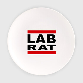 Тарелка с принтом Lab Rat , фарфор | диаметр - 210 мм
диаметр для нанесения принта - 120 мм | Тематика изображения на принте: banksy | бенкси | бэнкси | графити | граффити | стрит арт | стритарт