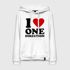 Мужская толстовка хлопок с принтом I love one direction , френч-терри, мягкий теплый начес внутри (100% хлопок) | карман-кенгуру, эластичные манжеты и нижняя кромка, капюшон с подкладом и шнурком | 