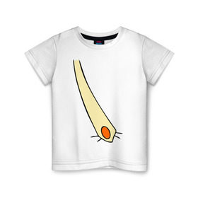 Детская футболка хлопок с принтом Карлсон c пропеллером , 100% хлопок | круглый вырез горловины, полуприлегающий силуэт, длина до линии бедер | лямка | мультик | мультфильм | подтяжки | пуговица | штаны