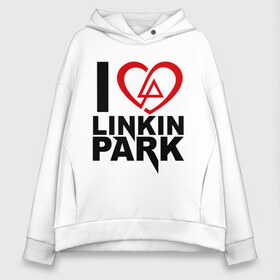 Женское худи Oversize хлопок с принтом I love linkin park (Я люблю Linkin Park) , френч-терри — 70% хлопок, 30% полиэстер. Мягкий теплый начес внутри —100% хлопок | боковые карманы, эластичные манжеты и нижняя кромка, капюшон на магнитной кнопке | rock | линкин парк | музыкальная группа | рок группа | рок музыка