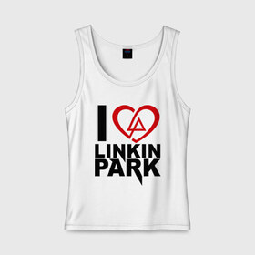 Женская майка хлопок с принтом I love linkin park (Я люблю Linkin Park) , 95% хлопок, 5% эластан |  | Тематика изображения на принте: rock | линкин парк | музыкальная группа | рок группа | рок музыка