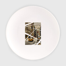 Тарелка с принтом Улицы NY , фарфор | диаметр - 210 мм
диаметр для нанесения принта - 120 мм | Тематика изображения на принте: new york | urban style | город | города | нью йорк | улицы нью йорка | урбан