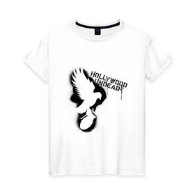 Женская футболка хлопок с принтом HU (graffiti) , 100% хлопок | прямой крой, круглый вырез горловины, длина до линии бедер, слегка спущенное плечо | хип хоп