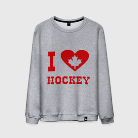 Мужской свитшот хлопок с принтом Я люблю канадский хоккей. , 100% хлопок |  | Тематика изображения на принте: hockey | i love hochey | канада | кленовые листья | спорт | хоккей | я люблю хоккей