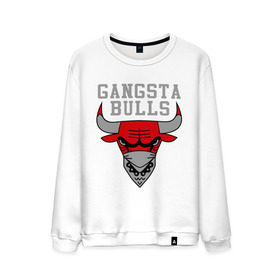Мужской свитшот хлопок с принтом Gangsta bulls , 100% хлопок |  | Тематика изображения на принте: bshirts | bulls | cihago bulls | gangsta bulls | swag | sweg | бык | красный бык | сваг | свег | чикаго булс