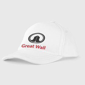 Детская бейсболка с принтом Great Wall logo , 100% хлопок | классический козырек, металлическая застежка-регулятор размера | great wall | greatwall | автобренды | автолюбителям | бренд | для автовладельцев | для автолюбителей | лого | логотип