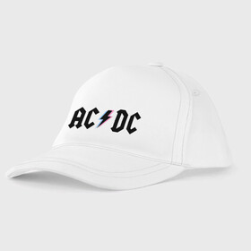 Детская бейсболка с принтом ACDC , 100% хлопок | классический козырек, металлическая застежка-регулятор размера | Тематика изображения на принте: acdc | rock | блюз рок | рок | рок группа | рок н ролл | хард рок | эйсидиси