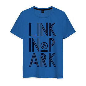 Мужская футболка хлопок с принтом Linkin Park , 100% хлопок | прямой крой, круглый вырез горловины, длина до линии бедер, слегка спущенное плечо. | linkin park | rock | альтернативный метал | альтернативный рок | линкин парк | ню метал | рок | рэпкор | электроник рок
