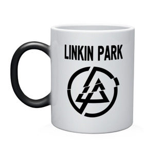 Кружка хамелеон с принтом Linkin Park , керамика | меняет цвет при нагревании, емкость 330 мл | linkin park | rock | альтернативный метал | альтернативный рок | линкин парк | ню метал | рок | рэпкор | электроник рок
