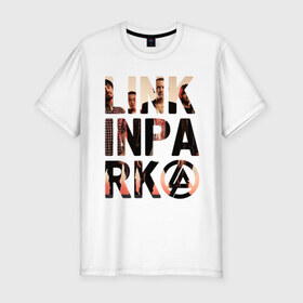 Мужская футболка премиум с принтом Linkin Park , 92% хлопок, 8% лайкра | приталенный силуэт, круглый вырез ворота, длина до линии бедра, короткий рукав | linkin park | rock | альтернативный метал | альтернативный рок | линкин парк | ню метал | рок | рэпкор | электроник рок