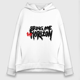 Женское худи Oversize хлопок с принтом Bring me the horizon , френч-терри — 70% хлопок, 30% полиэстер. Мягкий теплый начес внутри —100% хлопок | боковые карманы, эластичные манжеты и нижняя кромка, капюшон на магнитной кнопке | bmth | bring me the horizon | hardcore | kubana 2014 | rock | дэткор | музыка | рок | рок группы