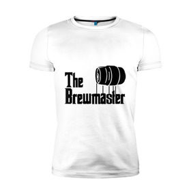Мужская футболка премиум с принтом The brewmaster (пивовар) , 92% хлопок, 8% лайкра | приталенный силуэт, круглый вырез ворота, длина до линии бедра, короткий рукав | крестный отец | парордия | прикол