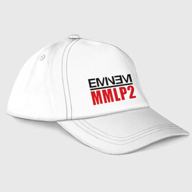 Бейсболка с принтом Eminem MMLP2 , 100% хлопок | классический козырек, металлическая застежка-регулятор размера | eminem   survival | eminem mmlp2 | gangsta | gansta | hip | hip hop | hop | rap | survival выживание | еп | рэп | рэпчина | хип | хип хоп | хоп | эминем