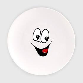 Тарелка с принтом Заразительная улыбка , фарфор | диаметр - 210 мм
диаметр для нанесения принта - 120 мм | smile | заразительная улыбка | смайл | смайлик | смайлы | улыбка