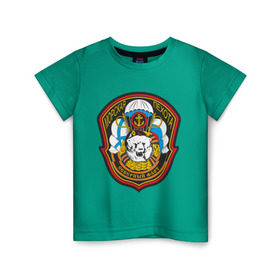 Детская футболка хлопок с принтом Морская Пехота СФ , 100% хлопок | круглый вырез горловины, полуприлегающий силуэт, длина до линии бедер | морская пехота