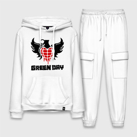 Мужской костюм хлопок с толстовкой с принтом Green Day Wings ,  |  | green day | green day wings | green day граната | heavy metal | metal | rock | trash metal | альтернатива | граната | грин дэй | квартет | метал | рок | рок группа | рок группы | трэш метал | хеви метал