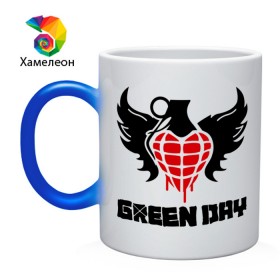 Кружка хамелеон с принтом Green Day Wings , керамика | меняет цвет при нагревании, емкость 330 мл | green day | green day wings | green day граната | heavy metal | metal | rock | trash metal | альтернатива | граната | грин дэй | квартет | метал | рок | рок группа | рок группы | трэш метал | хеви метал