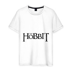Мужская футболка хлопок с принтом The Hobbit logo , 100% хлопок | прямой крой, круглый вырез горловины, длина до линии бедер, слегка спущенное плечо. | the hobbit | the hobbit: the desolation of smaug | джон толкин | толкин | хоббит | хоббит 2013 | хоббит пустошь смауга