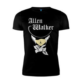 Мужская футболка премиум с принтом Allen Walker , 92% хлопок, 8% лайкра | приталенный силуэт, круглый вырез ворота, длина до линии бедра, короткий рукав | allen | allen walker | walker | кино | мультфильмы и тв | цилиндр
