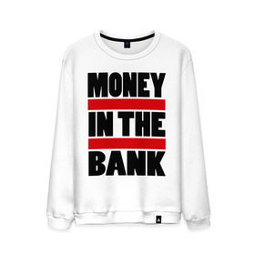 Мужской свитшот хлопок с принтом Деньги в банке , 100% хлопок |  | Тематика изображения на принте: банка | деньги | деньги в банке | офисный планктон | профессии