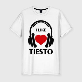 Мужская футболка премиум с принтом Мне нравится Tiesto , 92% хлопок, 8% лайкра | приталенный силуэт, круглый вырез ворота, длина до линии бедра, короткий рукав | dj | rnb | к сердцу | клубная музыка | клубные | любовь к музыка | мне нравится | мне нравится tiesto | музыка