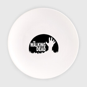 Тарелка с принтом The Walking Dead , фарфор | диаметр - 210 мм
диаметр для нанесения принта - 120 мм | Тематика изображения на принте: the walking dead | монстры | сериалы | ходячие мертвецы