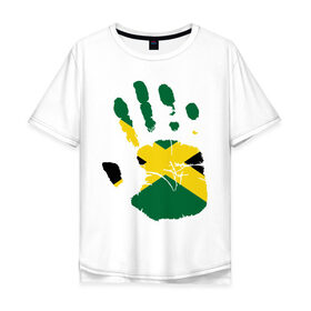 Мужская футболка хлопок Oversize с принтом Рука Ямайки , 100% хлопок | свободный крой, круглый ворот, “спинка” длиннее передней части | рука | рука ямайки | туристические | ямайки
флаг