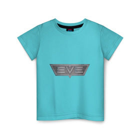 Детская футболка хлопок с принтом EVE online , 100% хлопок | круглый вырез горловины, полуприлегающий силуэт, длина до линии бедер | eve online | игры