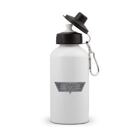 Бутылка спортивная с принтом EVE online , металл | емкость — 500 мл, в комплекте две пластиковые крышки и карабин для крепления | eve online | игры
