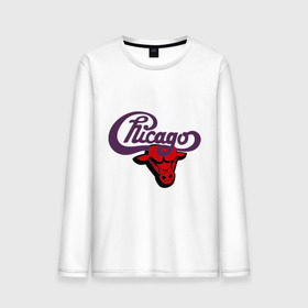 Мужской лонгслив хлопок с принтом Чикаго Булс Chicago bulls , 100% хлопок |  | chicago bulls | swag | бык | чикаго булс