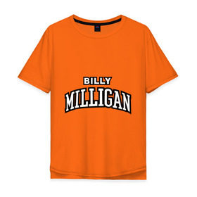Мужская футболка хлопок Oversize с принтом Billy Milligan Rap , 100% хлопок | свободный крой, круглый ворот, “спинка” длиннее передней части | Тематика изображения на принте: billy milligan rap | rap | русский рэп